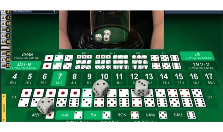 Tài Xỉu Online - Khám Phá Game Cá Cược Hot Nhất Hiện Nay 3 Người chơi có 03 cửa đặt cược để chọn