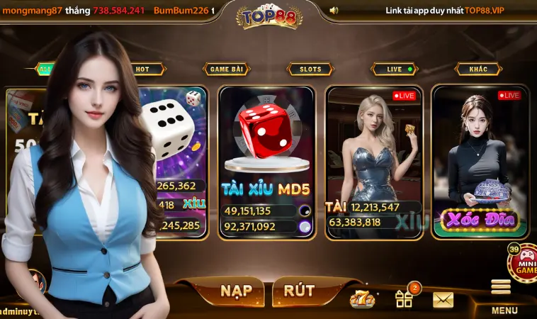 Top88 - Tuyệt tác của giới cá cược ai cũng nên thử ít nhất một lần Top88 - Tuyệt tác của giới cá cược ai cũng nên thử ít nhất một lần