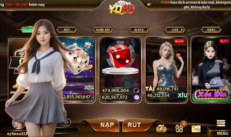 Yo88 - Thiết kế vượt trội, sắc nét trong từng chi tiết Yo88 - Thiết kế vượt trội, sắc nét trong từng chi tiết